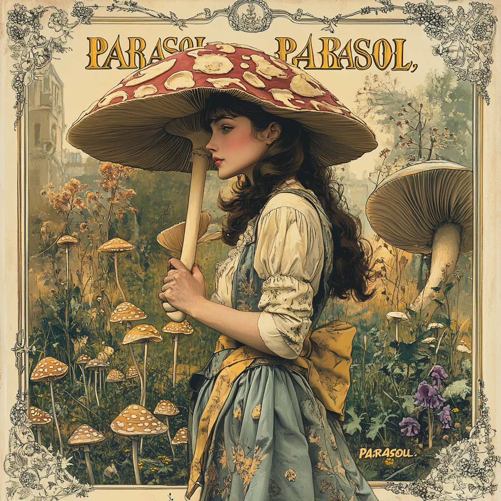Parasol Girl — Single Print (Mystery Muse)