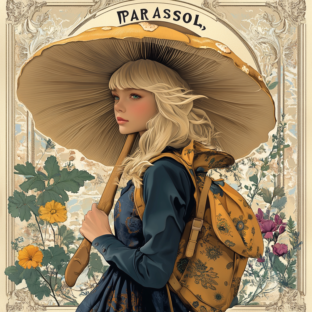 Parasol Girl — Single Print (Mystery Muse)