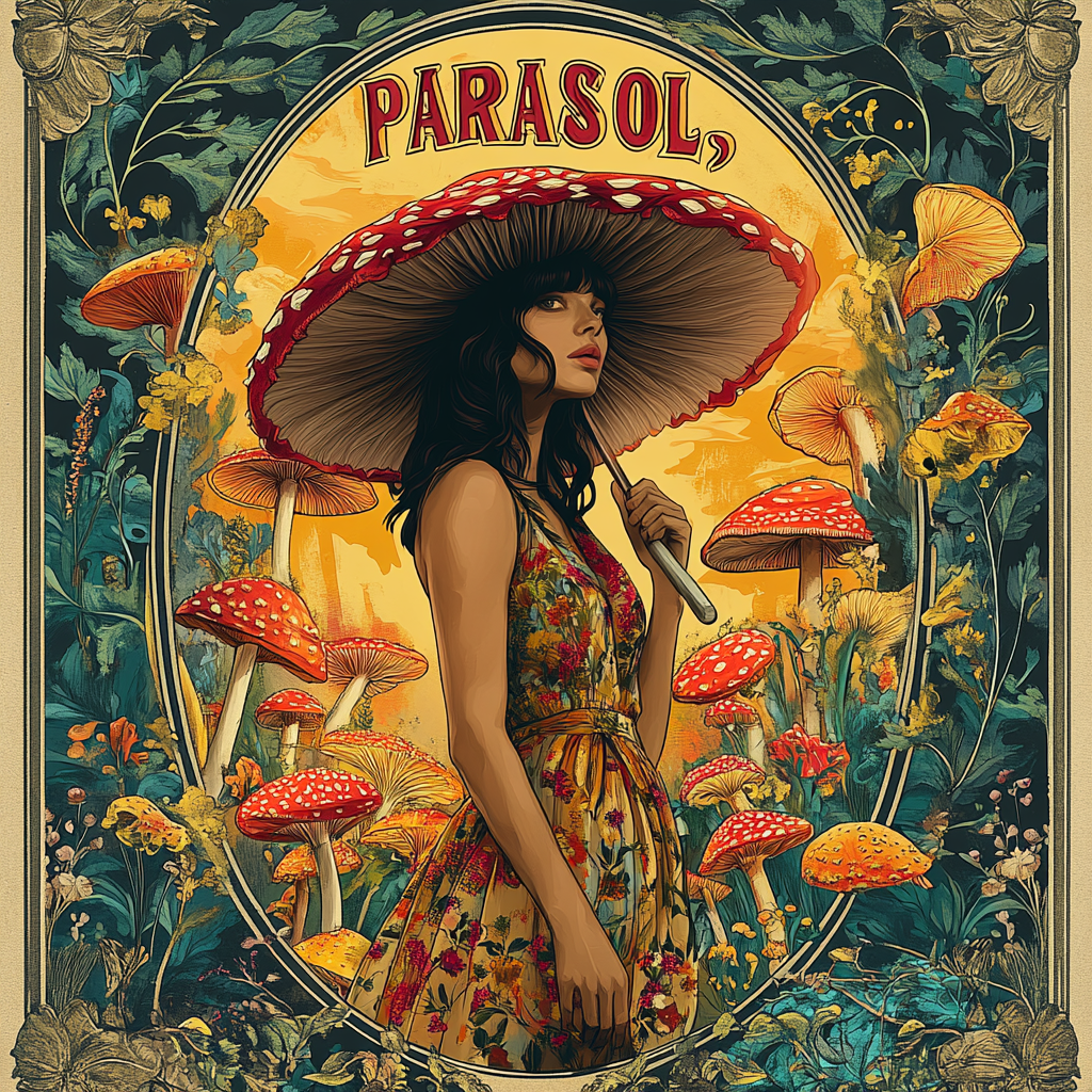 Parasol Girl — Single Print (Mystery Muse)