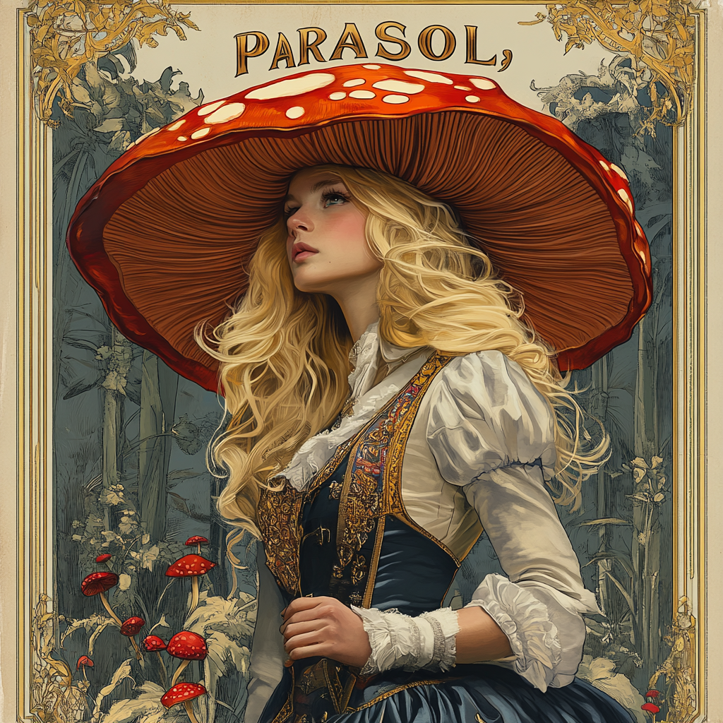 Parasol Girl — Single Print (Mystery Muse)