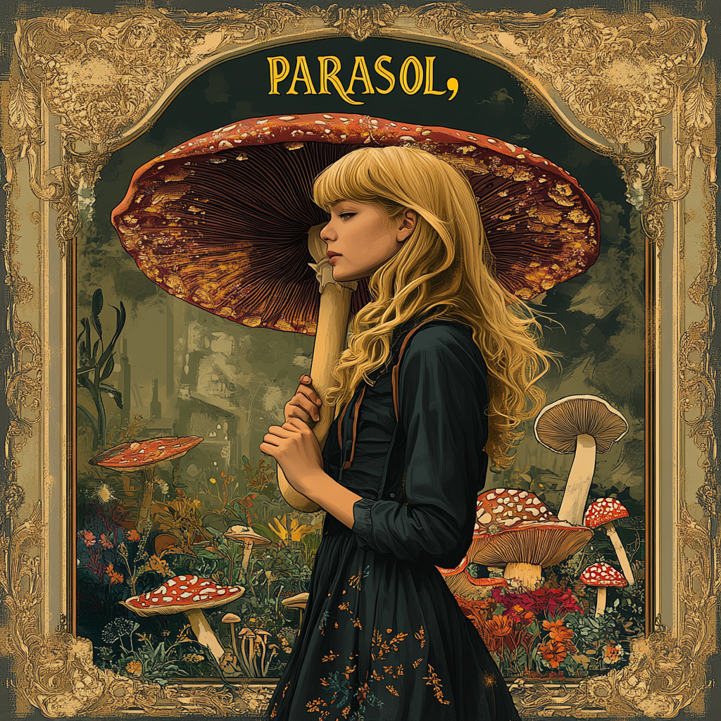 Parasol Girl — Single Print (Mystery Muse)