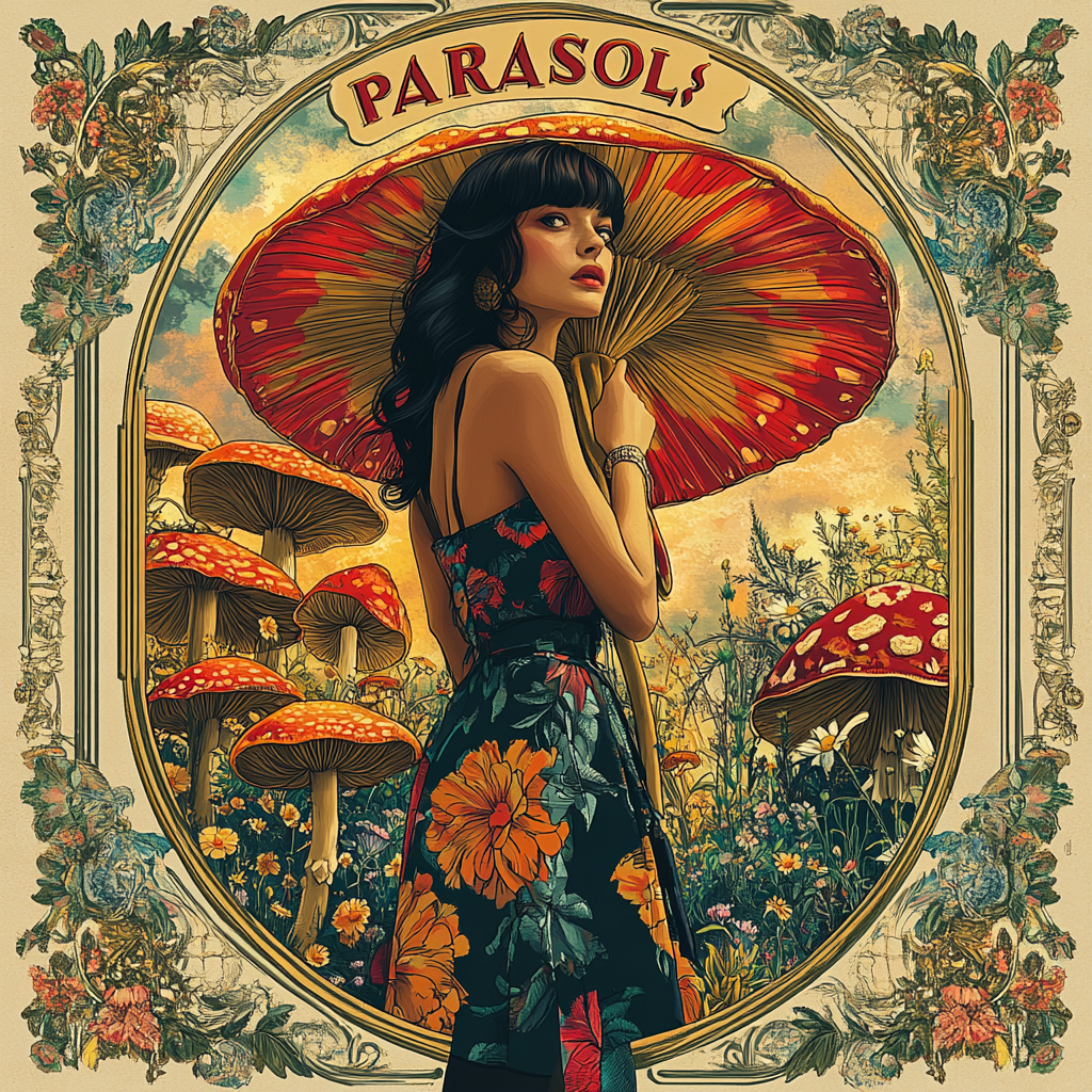 Parasol Girl — Single Print (Mystery Muse)