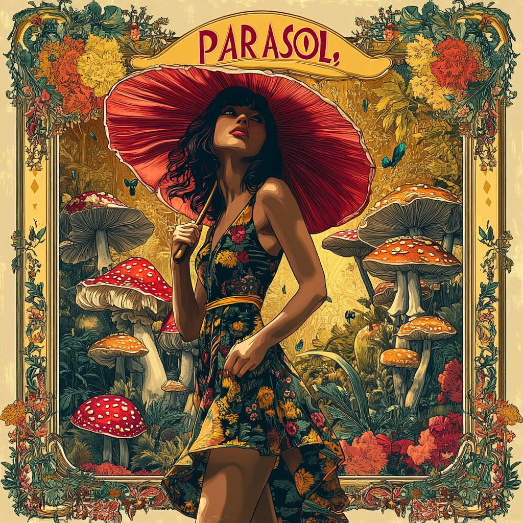 Parasol Girl — Single Print (Mystery Muse)