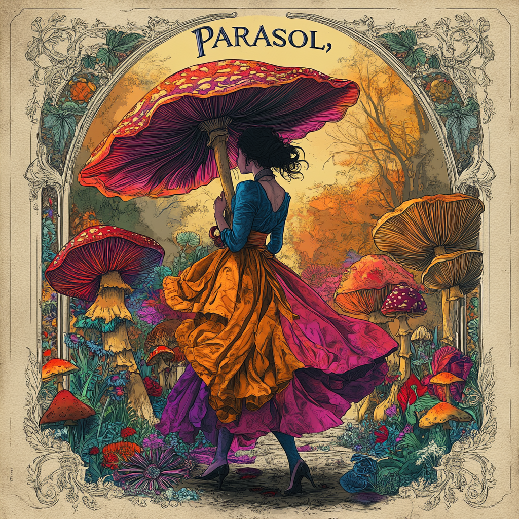 Parasol Girl — Single Print (Mystery Muse)