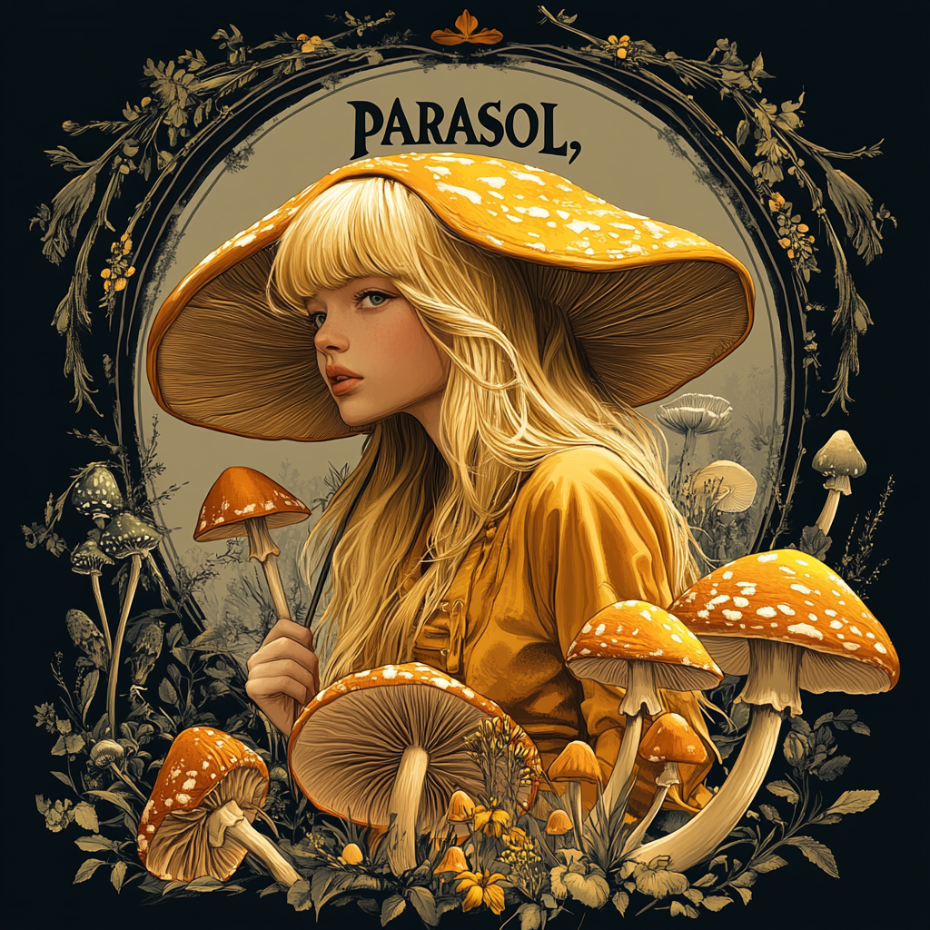 Parasol Girl — Single Print (Mystery Muse)