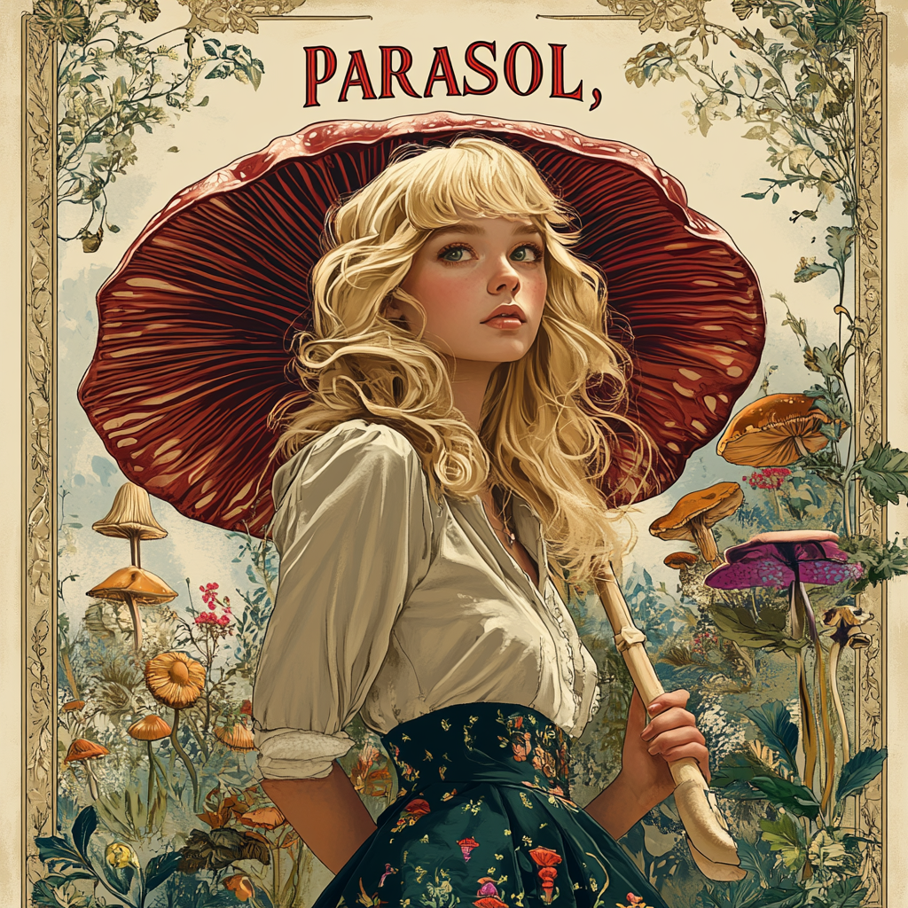 Parasol Girl — Single Print (Mystery Muse)
